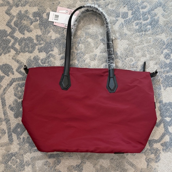 Mondani Burgundy Tote Bag NWT - Picture 1 of 10